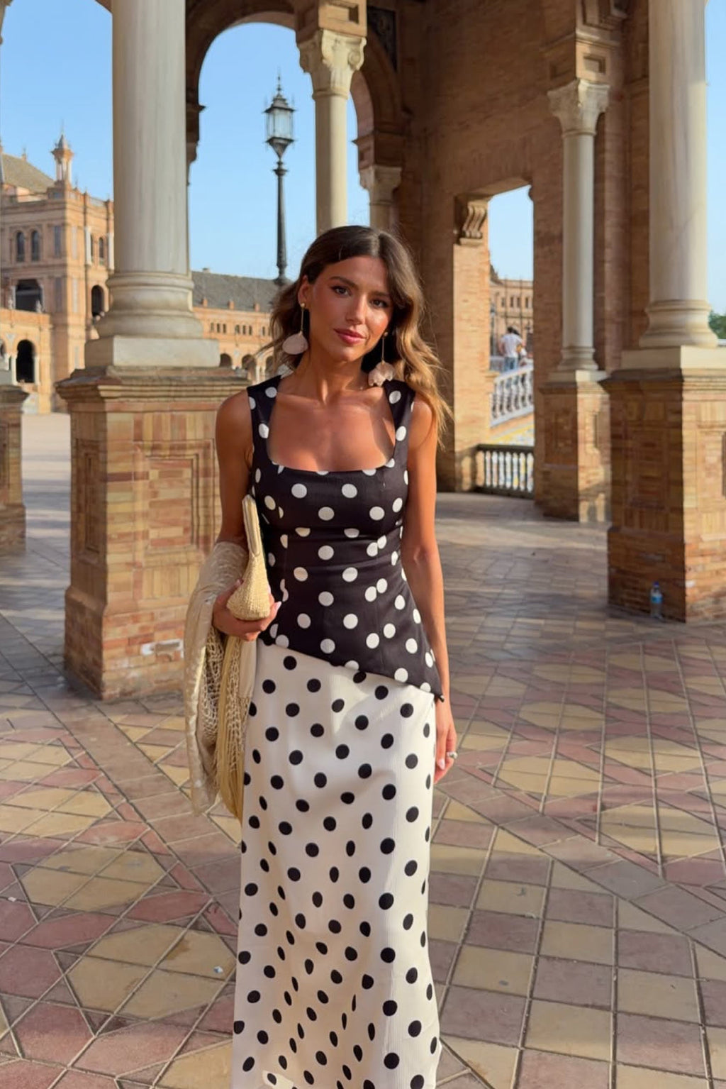 Vestido de Andrea de puntos
