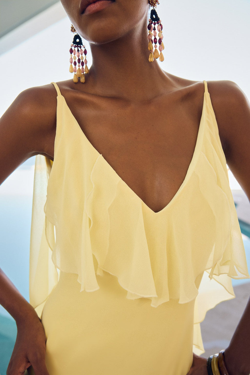 Vestido vainilla Aquaria
