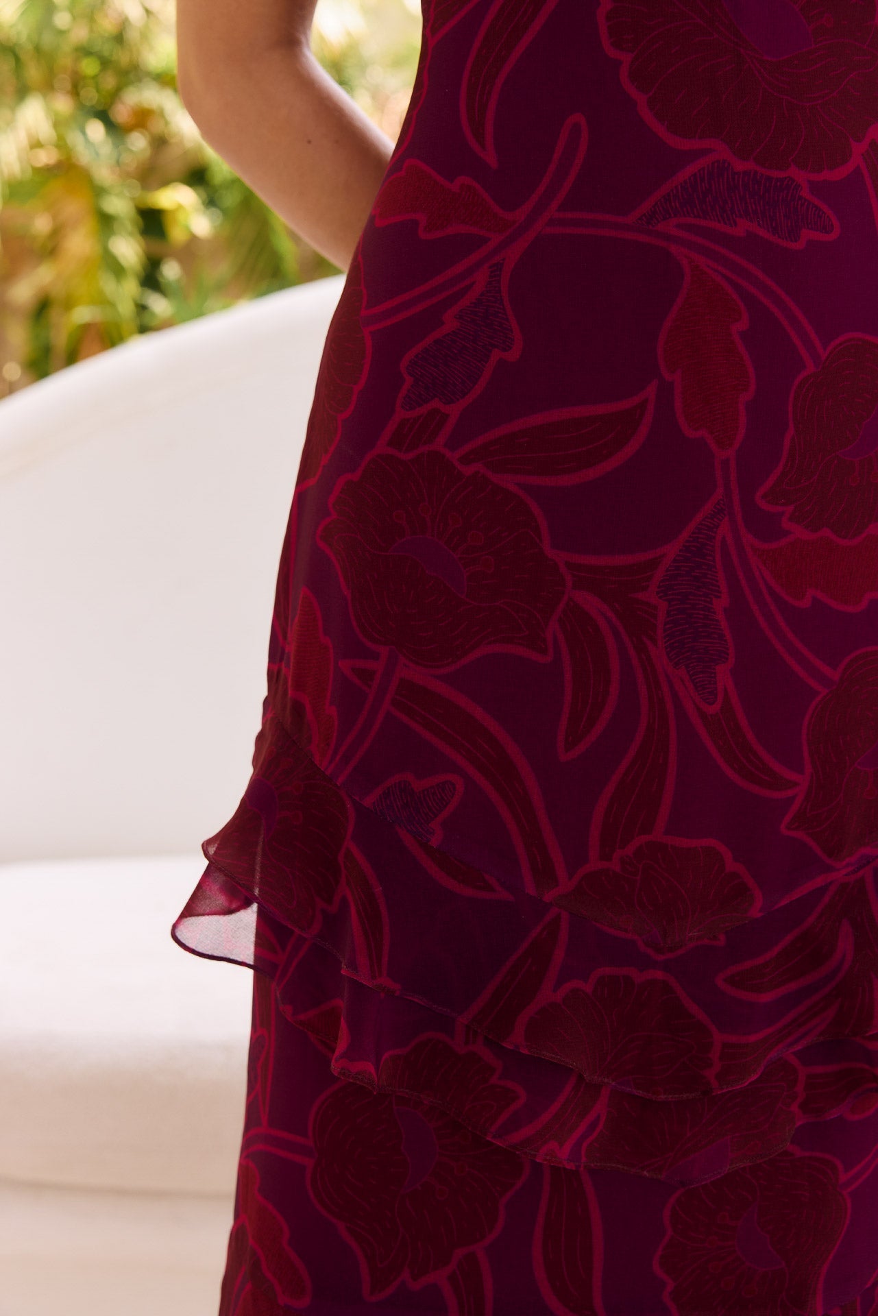 Vestido Salissa Fucsia